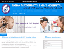 Tablet Screenshot of nehahospital.com